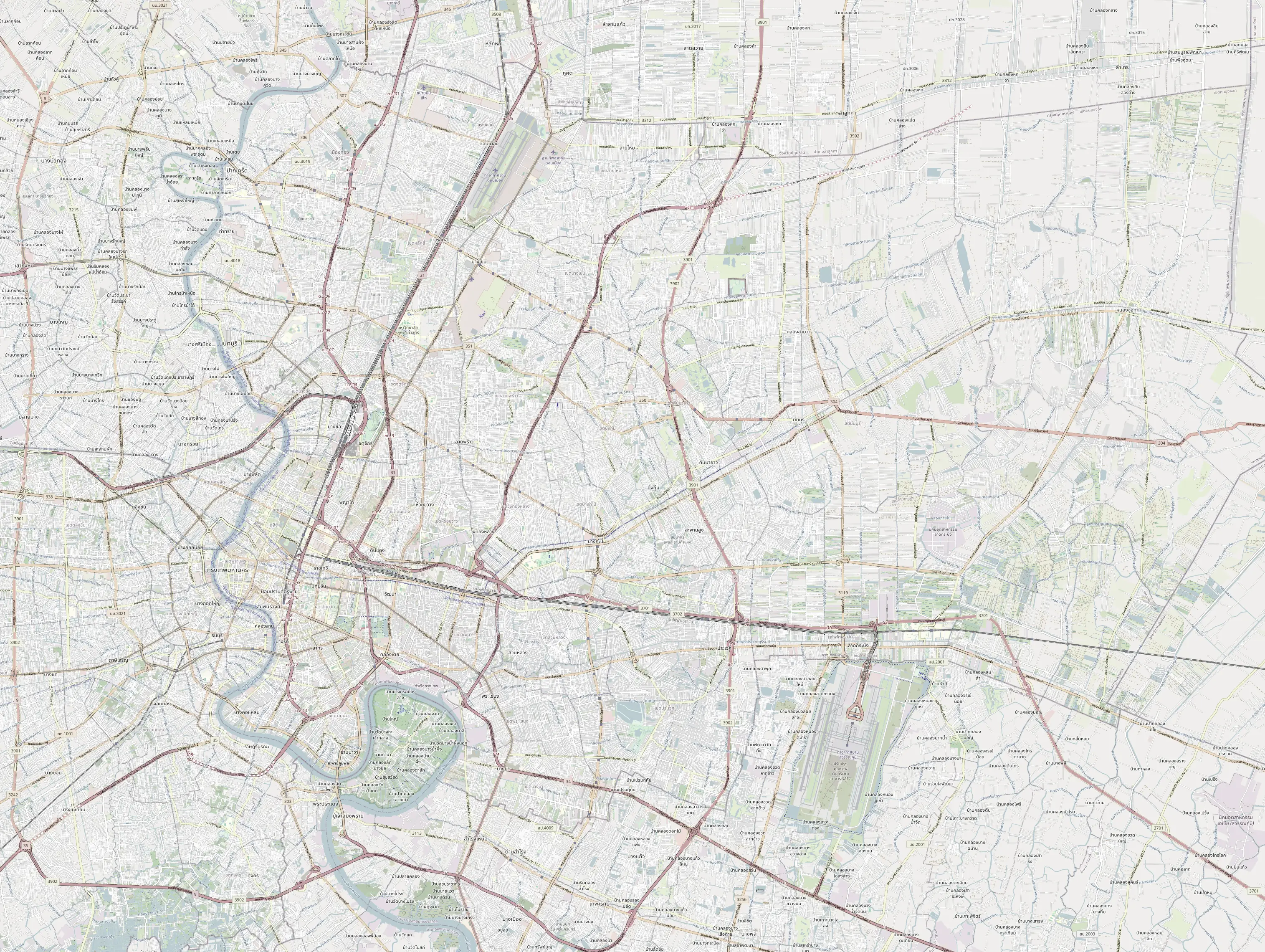 แผนที่กรุงเทพฯ
